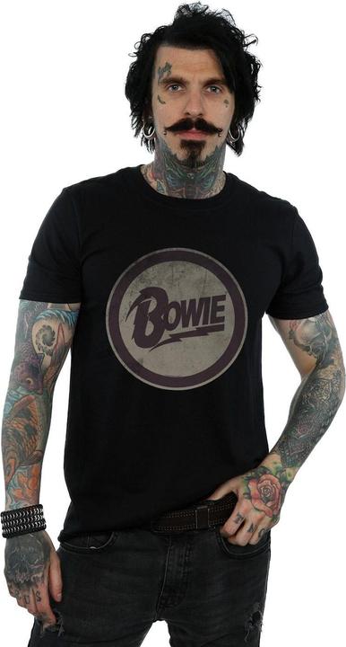 Produktbild David Bowie Circle Logo TShirt (XXL)