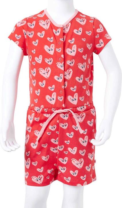 Immagine prodotto VidaXL Tutina per bambini rosso 128,Materiale: 95 % cotone. 5 (128)