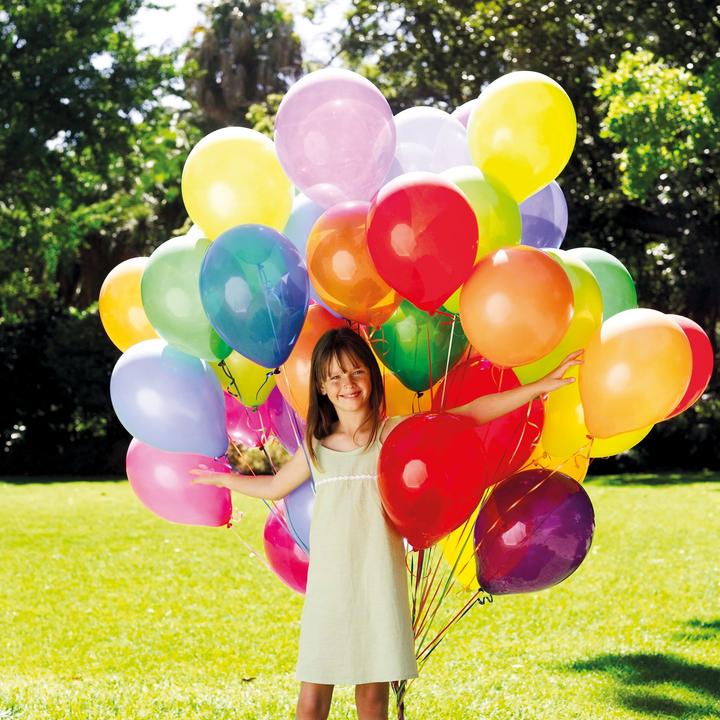 Actual product image CFH Helium set HS904 rainbow colours 30 balloons (30 x)