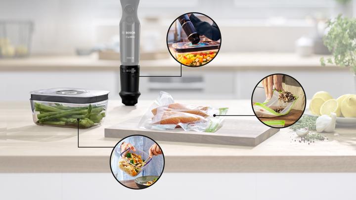 Produktbild Bosch Hausgeräte Vakuum-Frischhalteset (für Stabm.-Ergo)