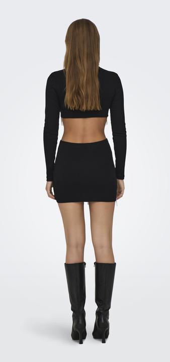 Actual product image Only Mid waist mini skirt skirt (L)