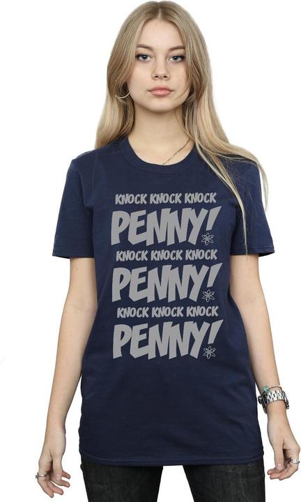 Actual product image Dam Womens/Ladies Knock Knock Penny Cotton Boyfriend T-Shirt (3XL)