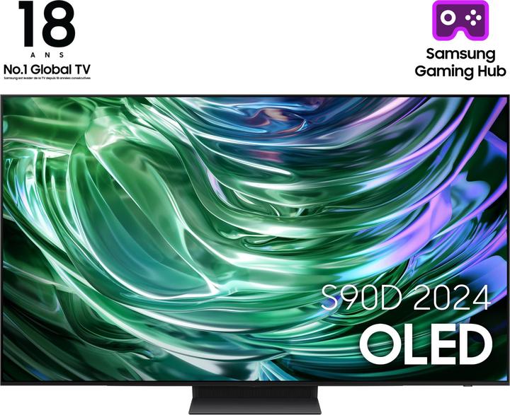 Image du produit Samsung TV AI OLED 65" S90D 2024, 4K (65", S90D, OLED, 4K)
