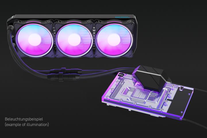 Actual product image Alphacool Eiswolf 2 AIO - 360mm RTX 4090 Founders Edition with Backplate