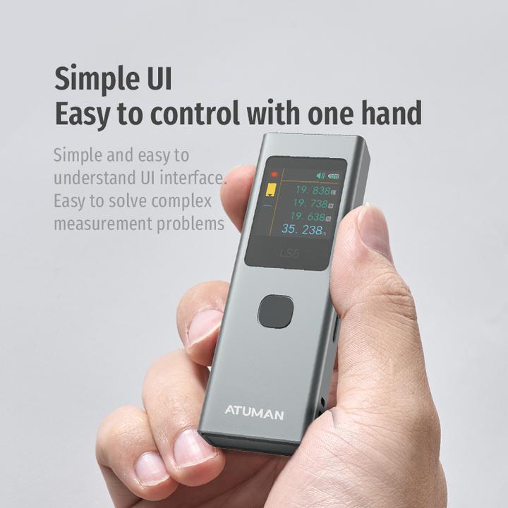 Actual product image ATuMan Laser Rangefinder Line Thrower LS-6, grey
