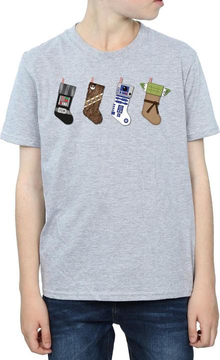 Image du produit Star Wars - T-shirt CHRISTMAS STOCKINGS - Garçon (140, 146)
