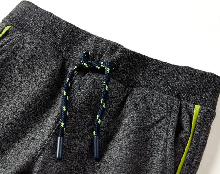 Image du produit VidaXL Pantalon de survêtement enfant Gris Mélange 140,Matière : 80 (140)