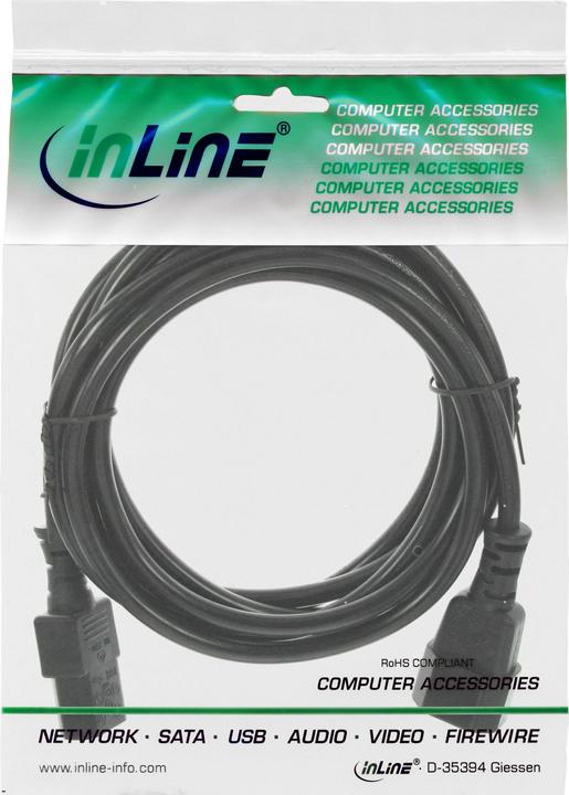 Produktbild InLine Kaltgeräteverlängerung (1.80 m)