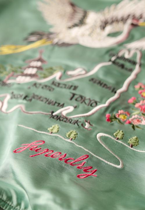 Produktbild Superdry SUIKAJAN EMBROIDERED BOMBER Dames Jas (12)