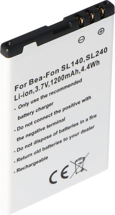 Actual product image AccuCell Akku Bea-Fon SL140, SL240 Akku SL140