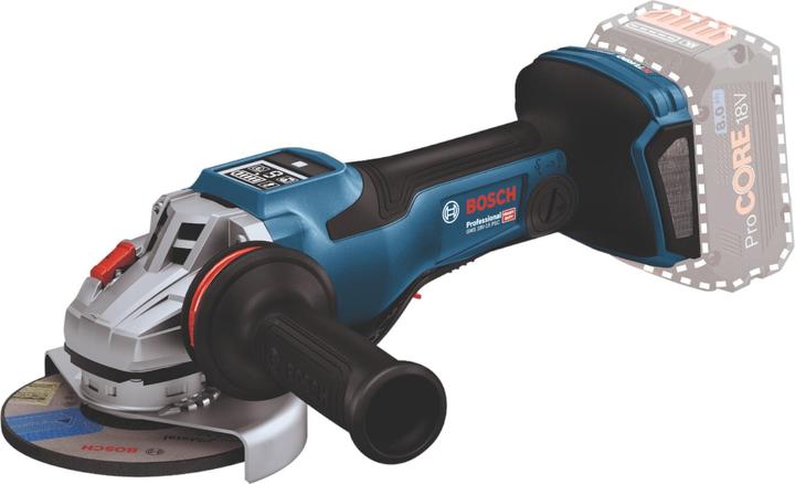 Produktbild Bosch Professional Bosch GWS 18V-15 PSC Professional Akku Winkelschleifer 18 V 125 mm BITURBO Brushless + 2x ProCORE (125 mm)