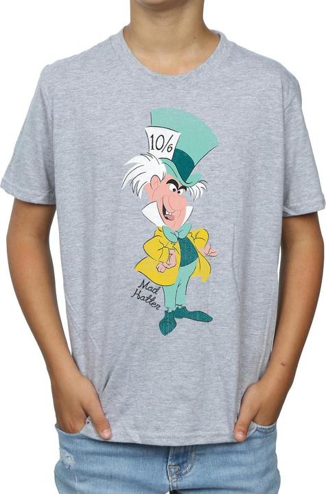Image du produit Disney Garçons - Alice In Wonderland Mad Hatter Classic T-Shirt (116)