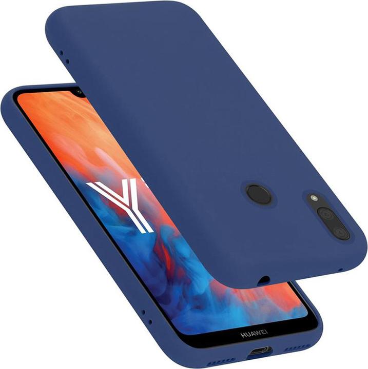 Actual product image Cadorabo TPU Liquid Silicone Case Cover (Huawei Y7 Prime (2019), Huawei Y7 (2019))