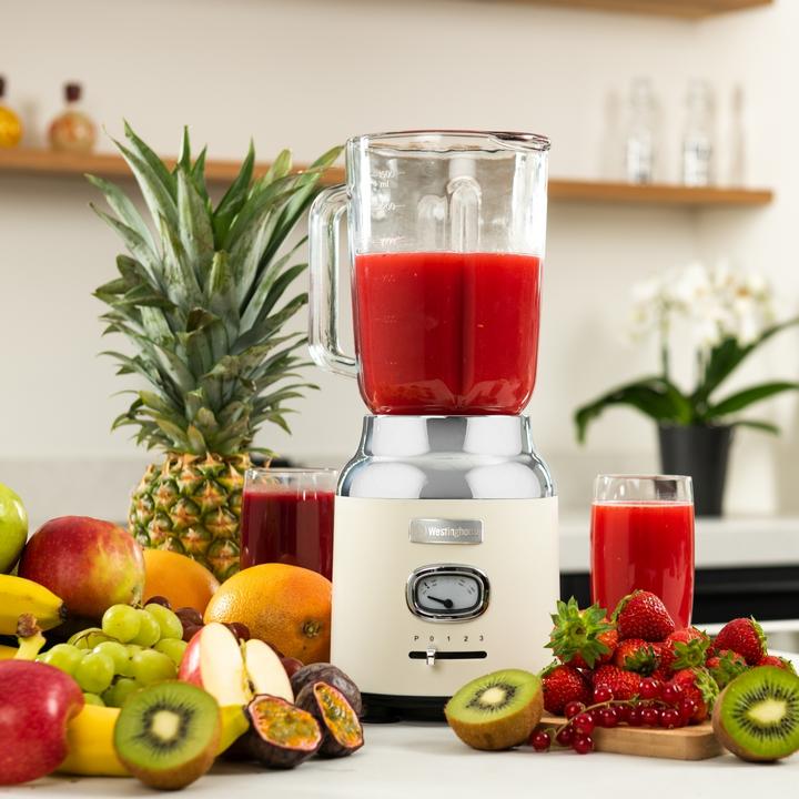 Image du produit Westinghouse Mixeur sur socle rétro avec récipient en verre (600 W)