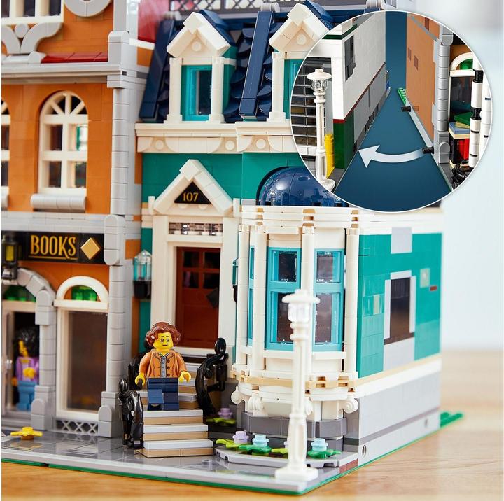 Produktbild LEGO Buchhandlung (10270, LEGO Creator Expert, LEGO Seltene Sets)