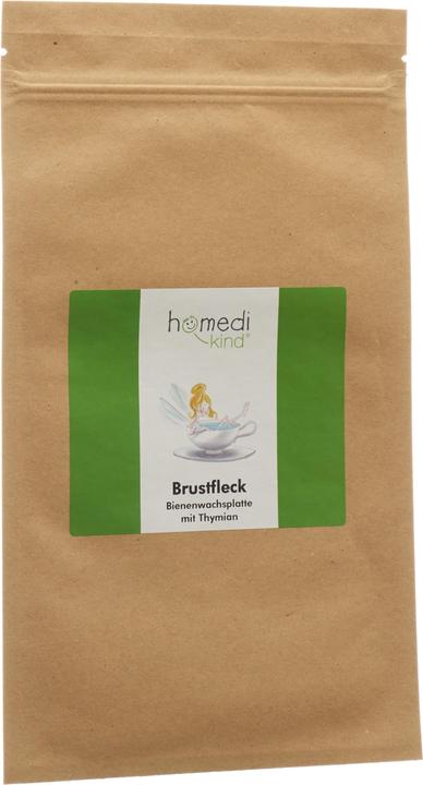 Actual product image Homedi-kind Breast stain beeswax appl 12.5x17cm (Body care set)