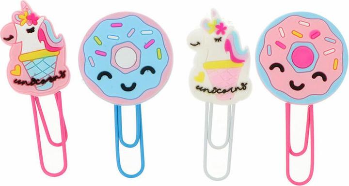 Image du produit Inca Clips Unicornos y Donuts 6 X 2,5 Cm 4 U (4 pcs)