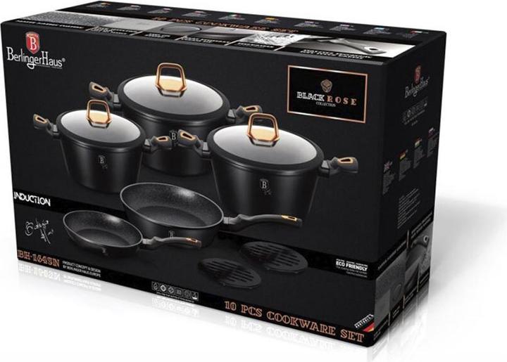 Productafbeelding BerlingerHaus Kookgerei (28 cm, Kookpotten en pannenset, Roestvrij staal)