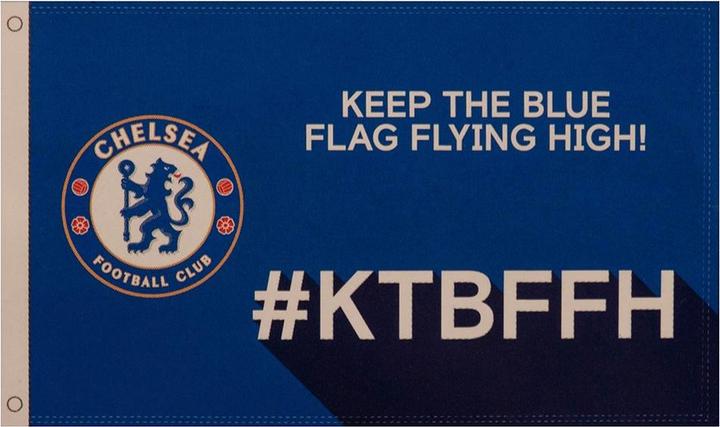 Produktbild Chelsea FC Fahne Keep The Blue Flag Flying High Slogan