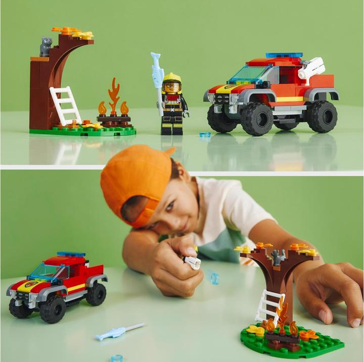 Produktbild LEGO Feuerwehr-Pickup (60393, LEGO City)