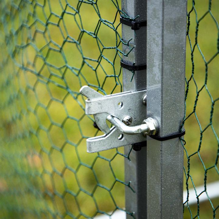 Produktbild Wiltec Fudajo XXL Freilaufgehege 4x2,95x2m Aussengehege Voliere Hühnerstall Tiergehege