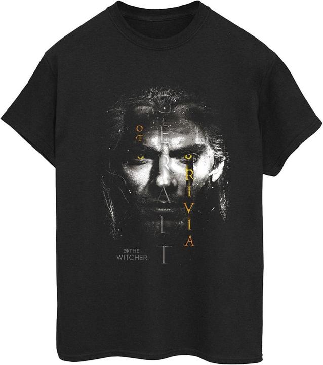 Produktbild Netflix The Witcher Geralt Glowing Eyes TShirt (XXL)
