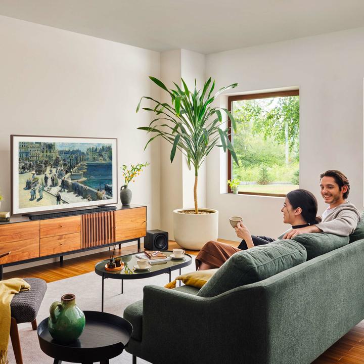 Produktbild Samsung Der Frame QE50LS03DAUXZT 50 Zoll Smart (50", LS03D, QLED, 4K, 2024)