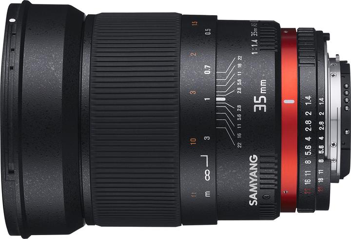 Actual product image Samyang 35mm f/1.4 AS UMC - Canon EF (Canon EF, Canon EF-S, full size)