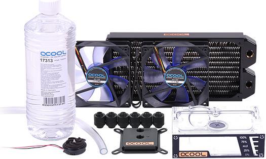 Actual product image Alphacool NexXxoS Cool Answer 240 LT/ST Set