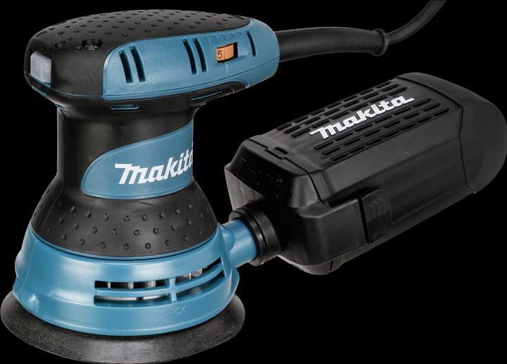 Makita BO5031K 125mm Exzenterschleifer im Koffer (Exzenterschleifer, 300 W)