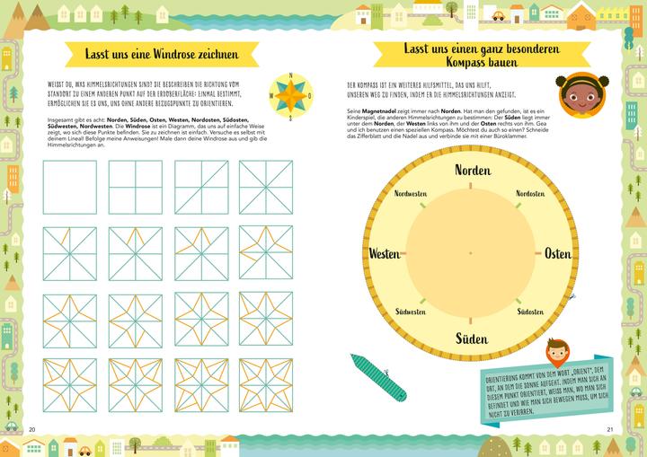 Produktbild Alles über Landkarten. Lerne Karten lesen und zeichne die Welt (Verrückt nach Geographie (Deutsch, Massimo Miato, Agnese Baruzzi, Paola Misesti, 2024)