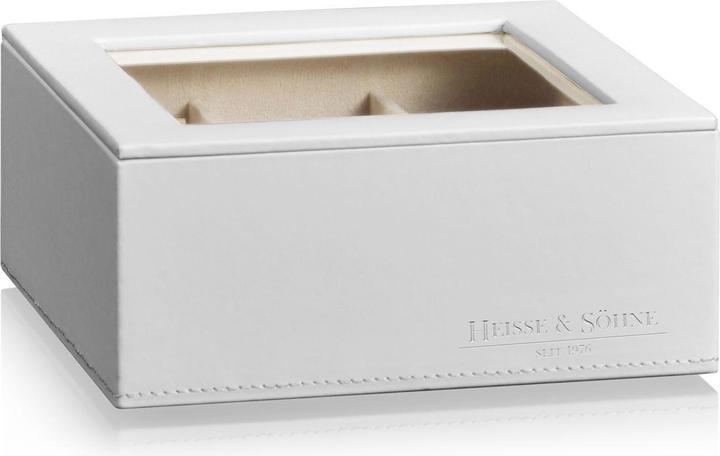 Produktbild Heisse & Söhne Stapelbares Schmuckkästchen Mirage L - Oberteil: Uhrenbox für 6 Uhren - Creme