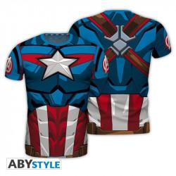 Produktbild ABYstyle MARVEL - T-Shirt COSPLAY - Captain America (L) (L)