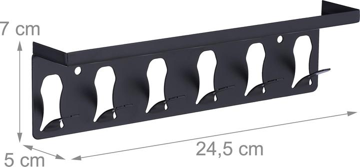 Actual product image Relaxdays Key board (24.5 x 5 x 7 cm)
