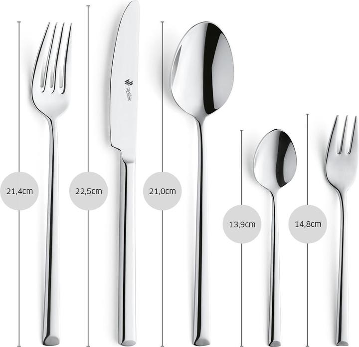 Actual product image Paul Wirths Bestecke Cutlery set 60 pieces 1700 Vivendi (60 Piece, Cutlery set)