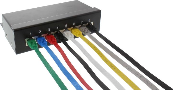 Produktbild InLine Patchkabel flach (U/UTP, CAT6, 3 m)