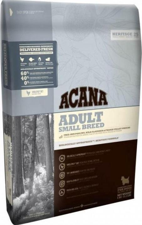 Produktbild Acana Dog Heritage ADULT SMALL BREED 2Kg (Adult, 1 Stk., 2000 g)