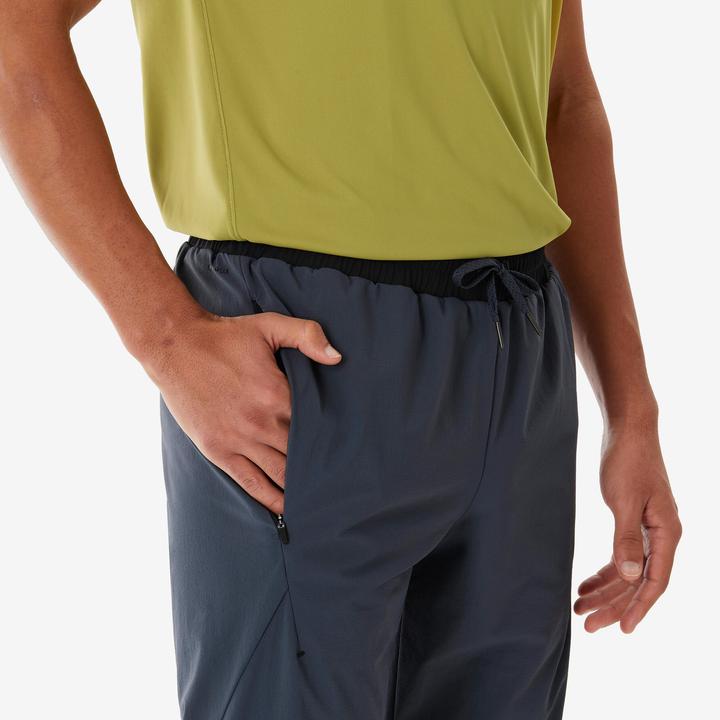 Actual product image Quechua Wanderhose Herren - MH500 Light grau (S)
