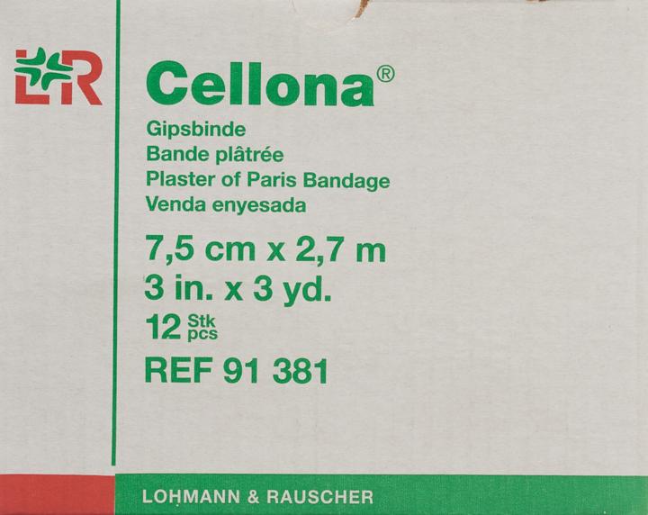 Produktbild Lohmann & Rauscher Gipsbinden 2.75mx7.5cm feincremig