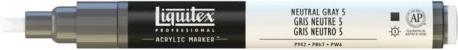 Produktbild Winsor & Newton Paint Marker Fin Neutral Grey 5 5599 (Schwarz, Weiss, 1 x)