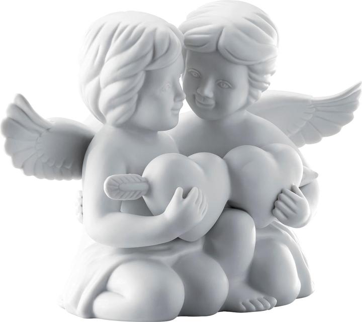 Immagine prodotto Rosenthal Angelo piccolo - Bianco opaco - Paire d'anges avec coeur