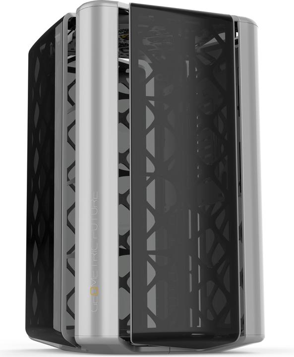 Geometric Future M2 THE ARK boîtier, TG - gris (Mini-ITX, Mini-ATX)