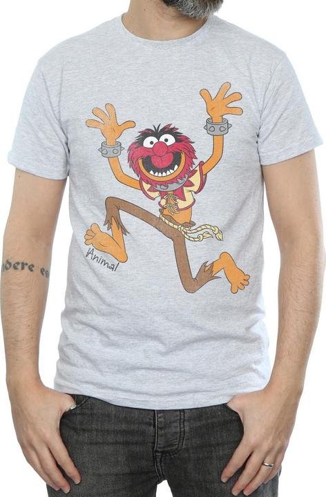 Actual product image Gildan Mens Classic Animal Heather T-Shirt (3XL)