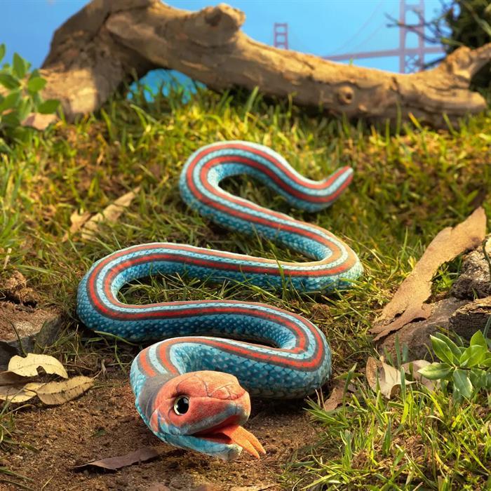 Produktbild Folkmanis San Francisco Garter Snake / Strumpfbandnatter
