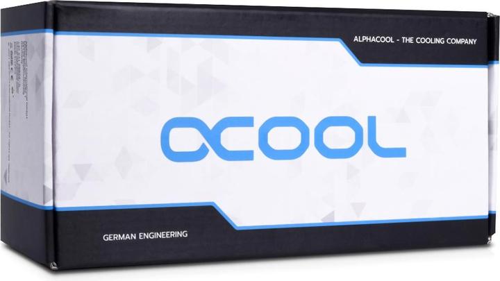 Actual product image Alphacool Core 200 Aurora ARGB balance tank, acrylic