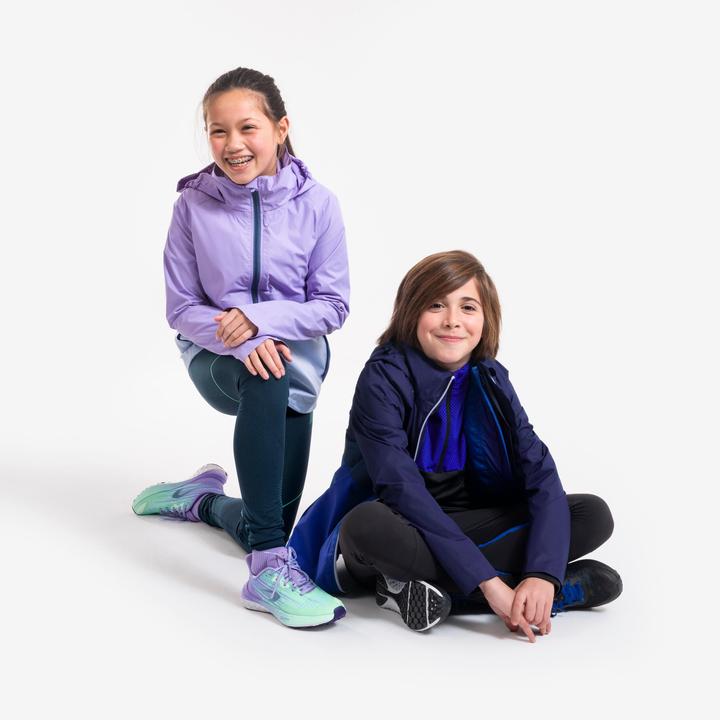 Produktbild Kiprun Laufjacke Kinder 3-in-1 wasserdicht herausnehmbare Innenjacke - blau (164)