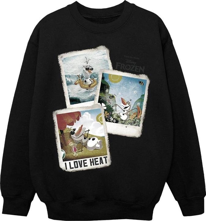 Immagine prodotto Disney Frozen Olaf Polaroid Felpa Ragazzi (152, 158)