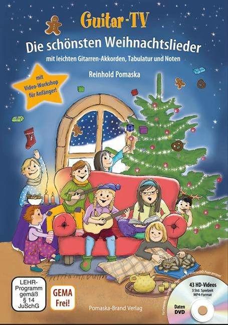 Image du produit Guitar-TV: Die schönsten Weihnachtslieder (mit DVD) (Allemand, Reinhold Pomaska, 2013)