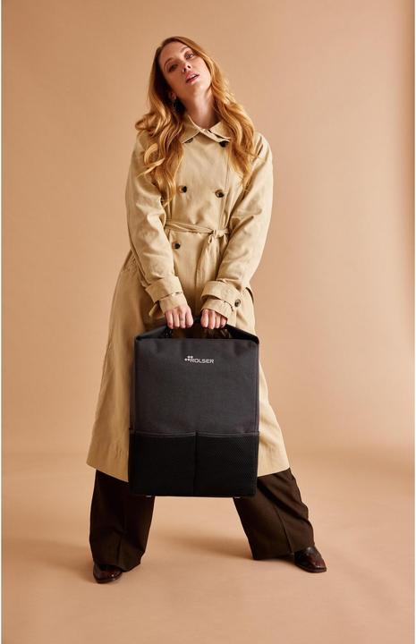 Produktbild Rolser Einkaufstrolley One Tweed T-Shop 4 Schwarz