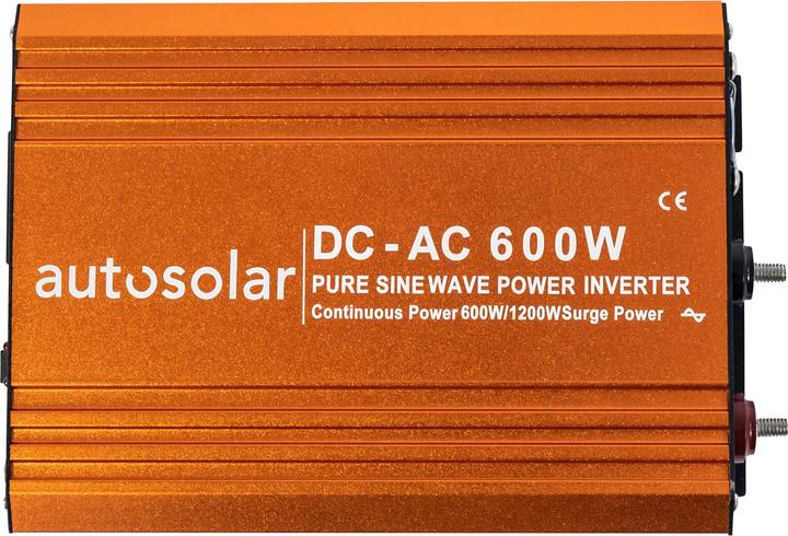 Produktbild Autosolar 600 Watt 12V Wechselrichter